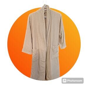 Spa Robe Collection by Kassatex Waffle Cone Women's L/ XL